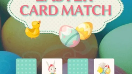 Easter Card Match