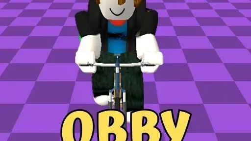 Obby But You're on a Bike